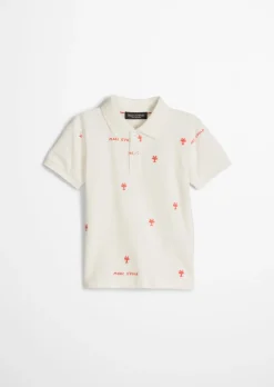 KIDS-BOYS Poloshirt aus Bio-Baumwoll-Piqué