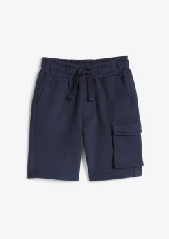 KIDS-BOYS Sweat-Bermuda aus reiner Bio-Baumwolle