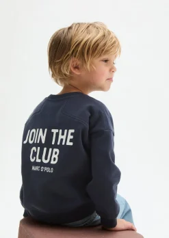 KIDS-BOYS Sweatshirt mit Fußball-Motiv und Rückenprint