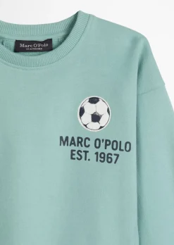 KIDS-BOYS Sweatshirt mit Fußball-Motiv und Rückenprint