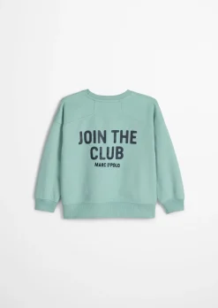KIDS-BOYS Sweatshirt mit Fußball-Motiv und Rückenprint