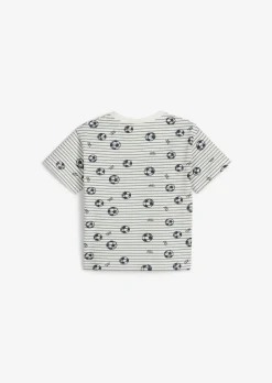 KIDS-BOYS T-Shirt mit Fußball-Allover-Print
