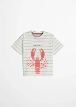 KIDS-BOYS T-Shirt mit Lobster-Print