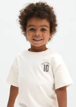 KIDS-BOYS T-Shirt mit Print auf Brust und Rücken