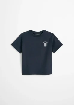 KIDS-BOYS T-Shirt mit Print auf Brust und Rücken