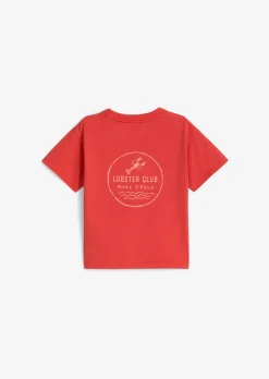 KIDS-BOYS-T-Shirt mit beidseitigem Print