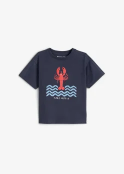 KIDS-BOYS-T-Shirt mit flauschiger Wellen-Applikation
