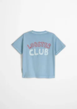 KIDS-BOYS-T-Shirt mit Rückenprint