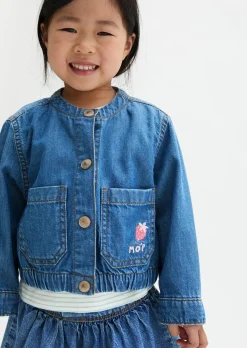 KIDS-GIRLS Jeansjacke mit elastischem Saum