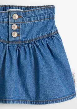 KIDS-GIRLS Jeansrock aus weicher Bio-Baumwolle