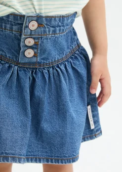 KIDS-GIRLS Jeansrock aus weicher Bio-Baumwolle