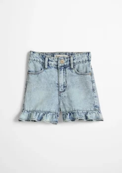 KIDS-GIRLS Jeansshorts mit Rüschen