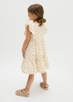 KIDS-GIRLS Kleid aus weichem Bio-Baumwoll-Musselin