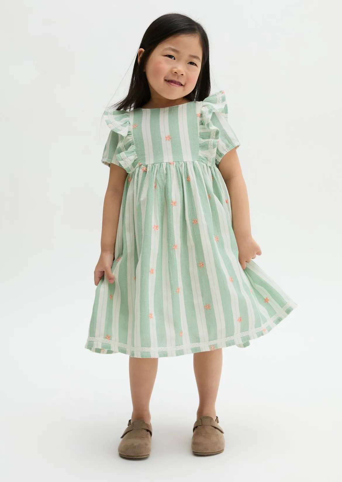 KIDS-GIRLS Kleid mit Rüschen-Details