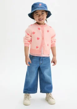 KIDS-GIRLS Strickjacke mit Erdbeermuster