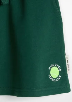 KIDS-GIRLS Sweatrock mit gelbem Tennisball-Highlight