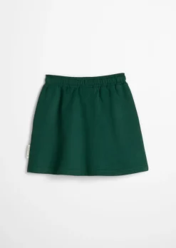 KIDS-GIRLS Sweatrock mit gelbem Tennisball-Highlight