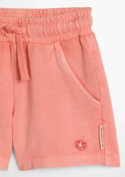 KIDS-GIRLS Sweatshorts mit gestickter Blume