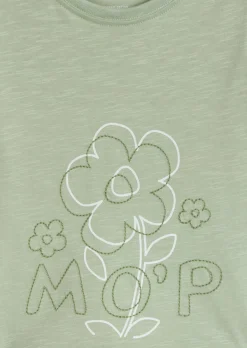 KIDS-GIRLS T-Shirt aus Bio-Baumwoll-Slub-Jersey