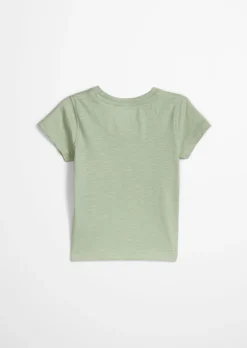 KIDS-GIRLS T-Shirt aus Bio-Baumwoll-Slub-Jersey