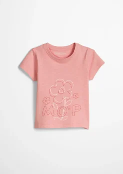 KIDS-GIRLS T-Shirt aus Bio-Baumwoll-Slub-Jersey