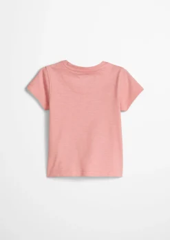 KIDS-GIRLS T-Shirt aus Bio-Baumwoll-Slub-Jersey