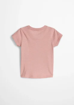 KIDS-GIRLS T-Shirt aus Bio-Baumwoll-Slub-Jersey