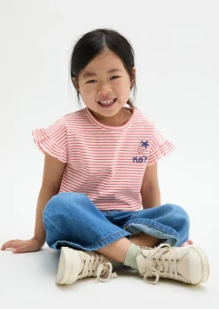 KIDS-GIRLS T-Shirt aus Bio-Baumwoll-Mix