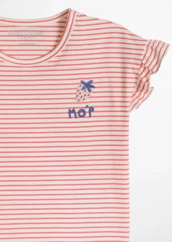 KIDS-GIRLS T-Shirt aus Bio-Baumwoll-Mix
