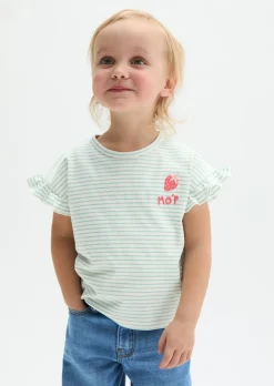 KIDS-GIRLS T-Shirt aus Bio-Baumwoll-Mix
