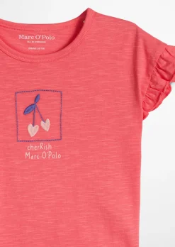 KIDS-GIRLS T-Shirt aus Bio-Baumwoll-Slub-Jersey