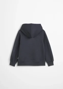 KIDS-UNISEX Logo-Hoodie aus weichem Bio-Baumwoll-Sweat