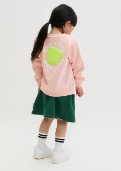 KIDS-UNISEX Sweatshirt mit beidseitigen Tennisball-Highlights