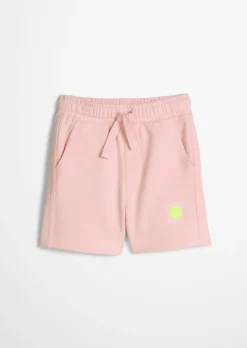 KIDS-UNISEX Sweatshorts mit gelbem Tennisball-Highlight