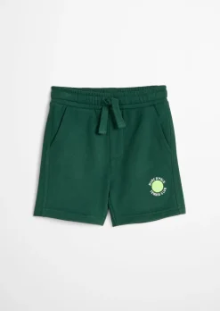 KIDS-UNISEX Sweatshorts mit gelbem Tennisball-Highlight