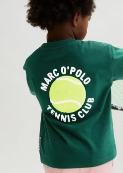 KIDS-UNISEX T-Shirt mit rückseitigem Tennisball-Highlight