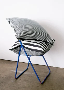 Kissenbezug Model Classic Stripe aus Bio-Baumwoll-Satin