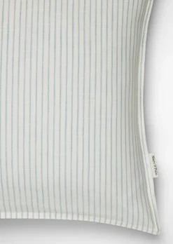 Kissenbezug Model Classic Fine Stripe aus reiner Bio-Baumwolle