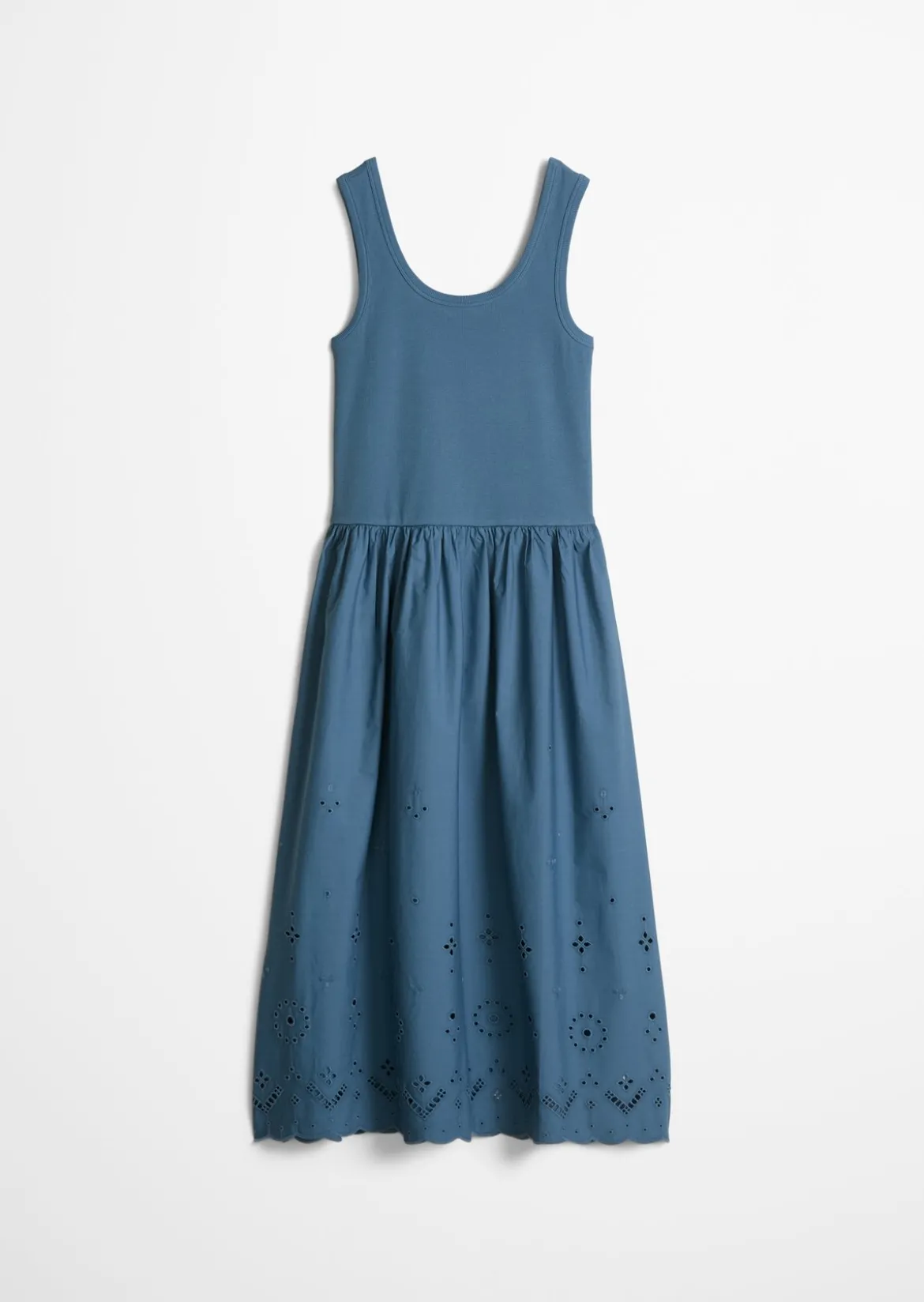 Kleid mit Spitzenrock aus reinem Organic Cotton