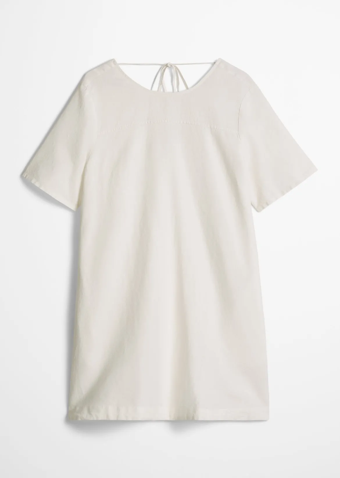 Kleid relaxed aus Leinen-Baumwolle-Mix