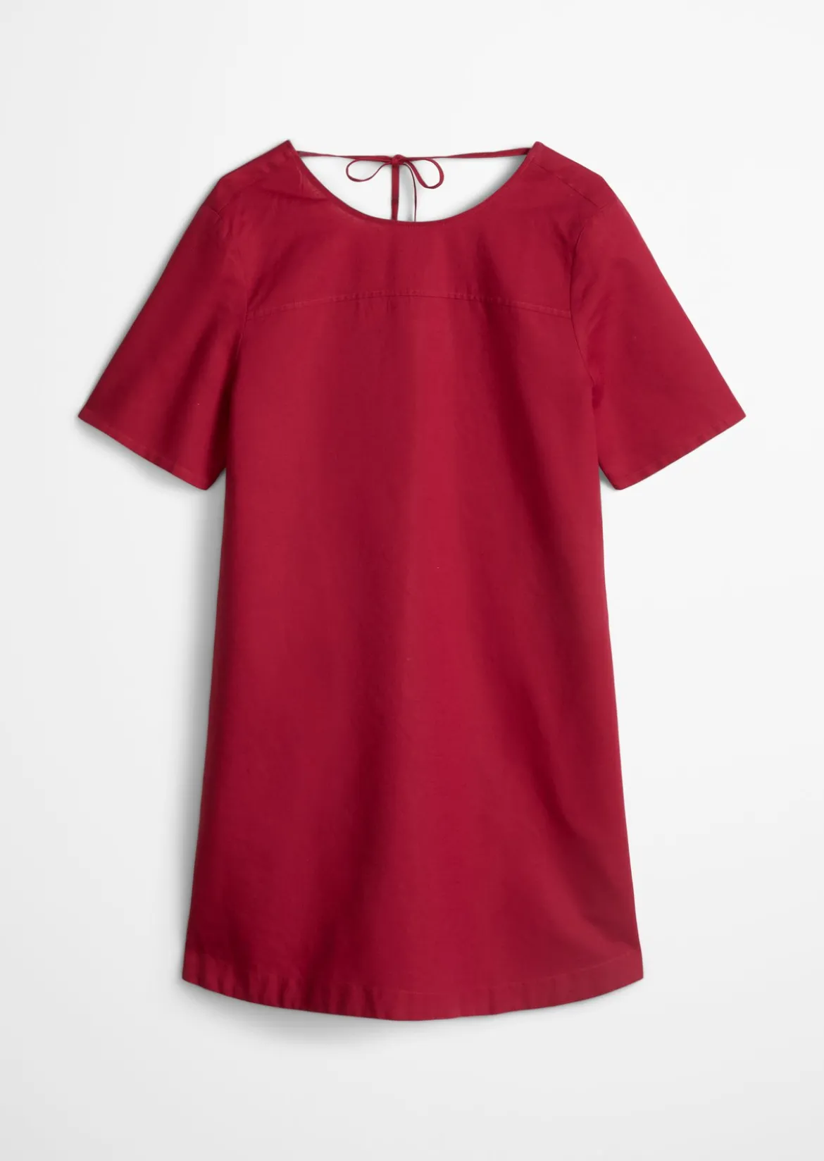 Kleid relaxed aus Leinen-Baumwolle-Mix
