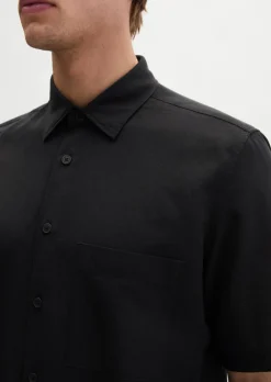 Kurzarm-Hemd regular aus weichem TENCEL™ Lyocell - Mix