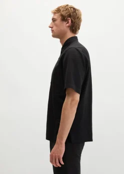 Kurzarm-Hemd regular aus weichem TENCEL™ Lyocell - Mix