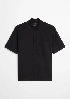 Kurzarm-Hemd regular aus weichem TENCEL™ Lyocell - Mix