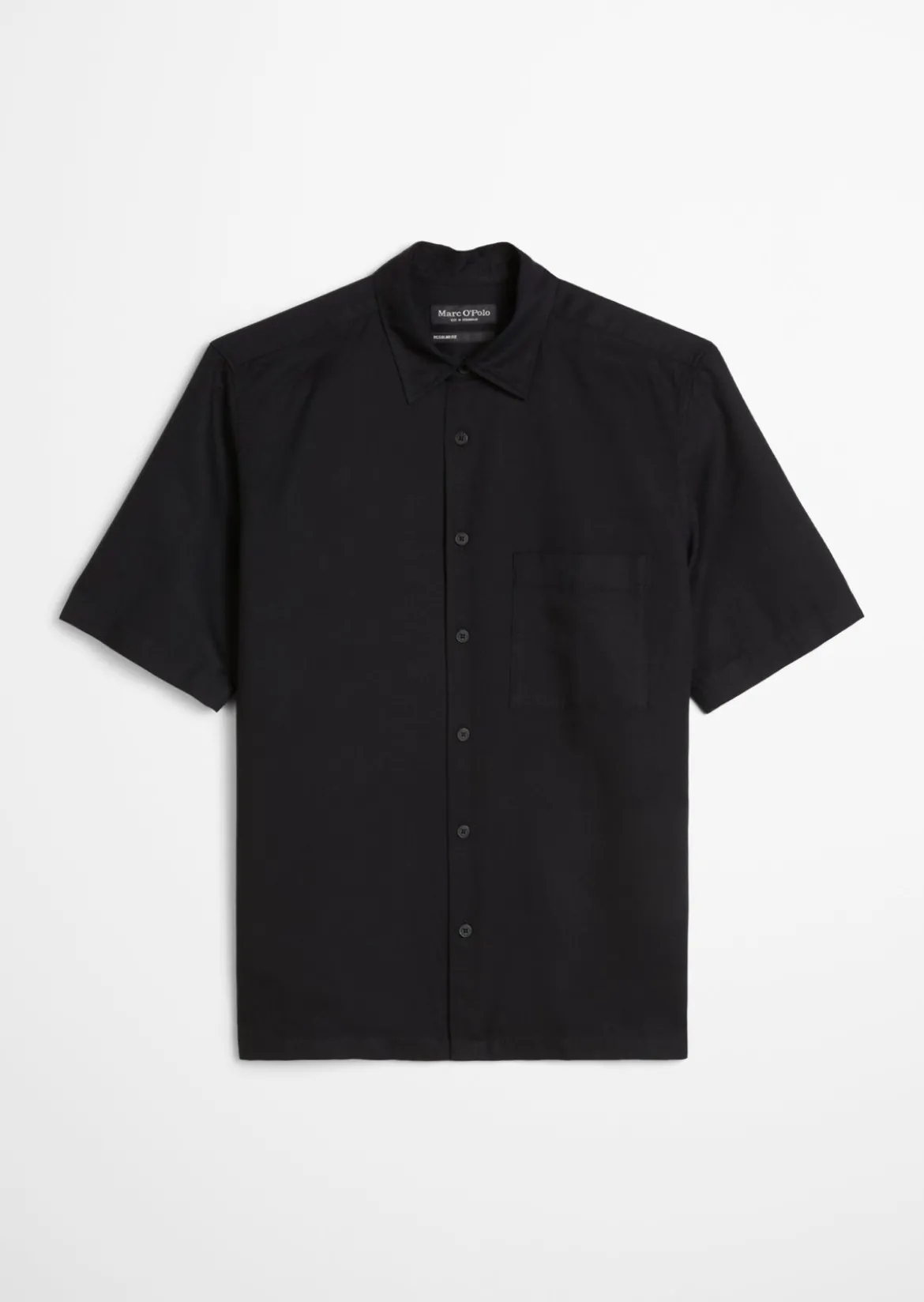 Kurzarm-Hemd regular aus weichem TENCEL™ Lyocell - Mix