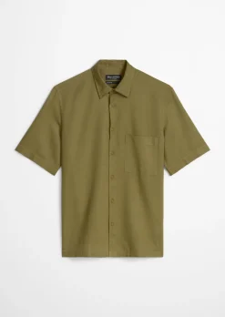 Kurzarm-Hemd regular aus weichem TENCEL™ Lyocell - Mix