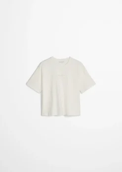 Kurzarm-Lounge-Shirt aus Bio-Baumwoll-Jersey