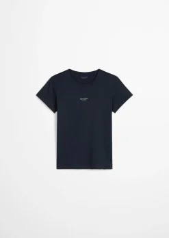 Kurzarm-Lounge-Shirt aus Bio-Baumwoll-Jersey