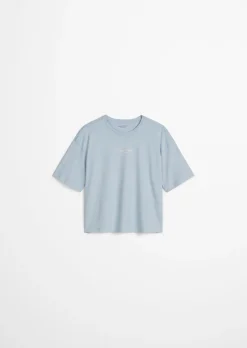 Kurzarm-Lounge-Shirt aus Bio-Baumwoll-Jersey