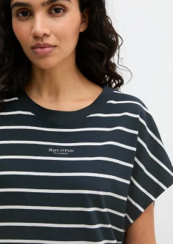 Kurzarm-Lounge-Shirt aus reiner Bio-Baumwolle